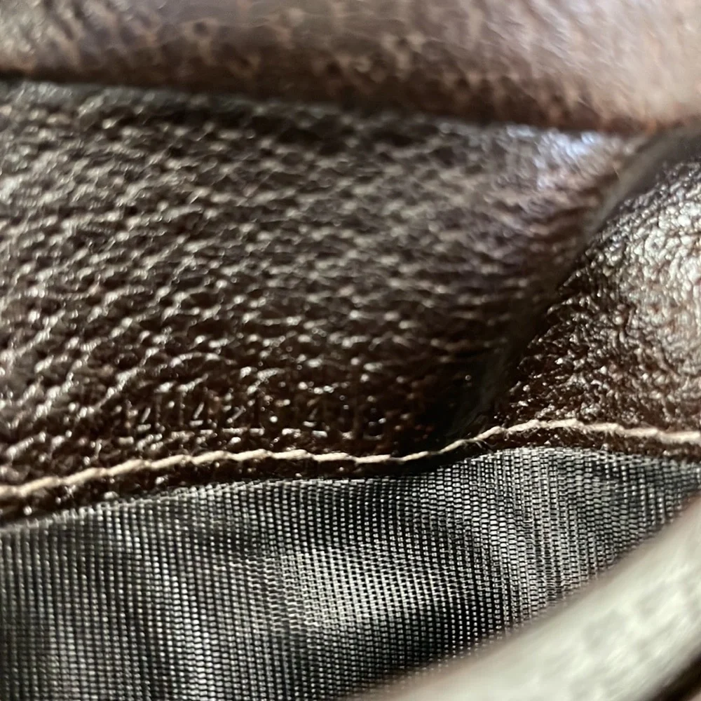 GUCCI BIFOLD MONOGRAM WEBLINE GG WALLET VGC - Picture 12 of 14